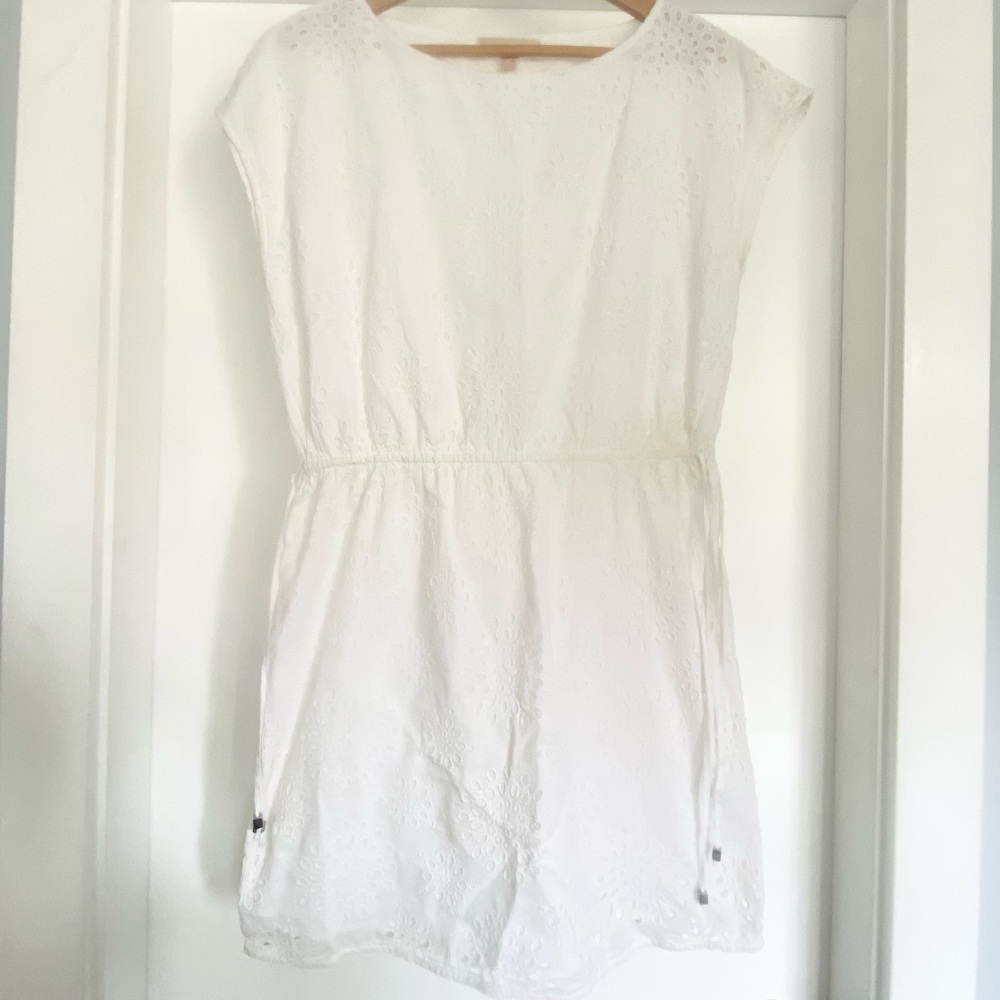 MICHAEL Michael Kors Eyelet White Dress Size M